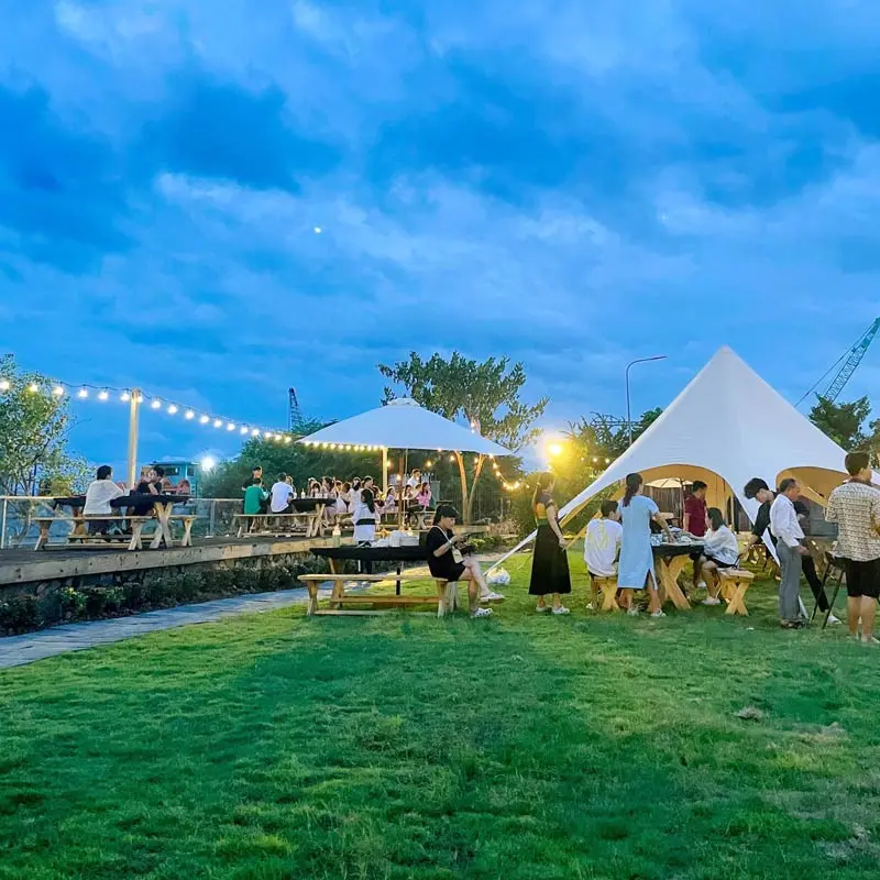 Vietgangz Glamping v&agrave; trải nghiệm cắm trại giữa l&ograve;ng th&agrave;nh phố 3