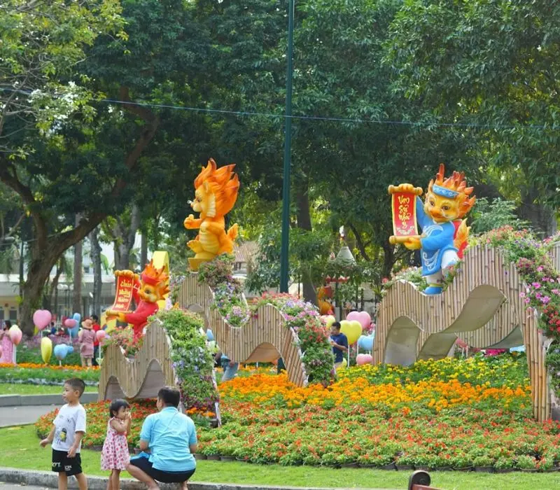 Vui xu&acirc;n thả ga tại top 20 địa điểm chơi Tết ở S&agrave;i G&ograve;n 5