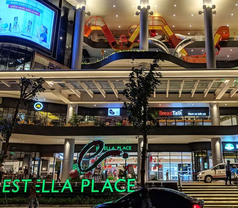 Khám phá Estella Place: Điểm đến mua sắm hàng đầu tại quận 2