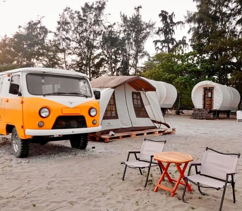 Lata camping: Địa điểm dã ngoại đẹp nhất tại Cần Giờ