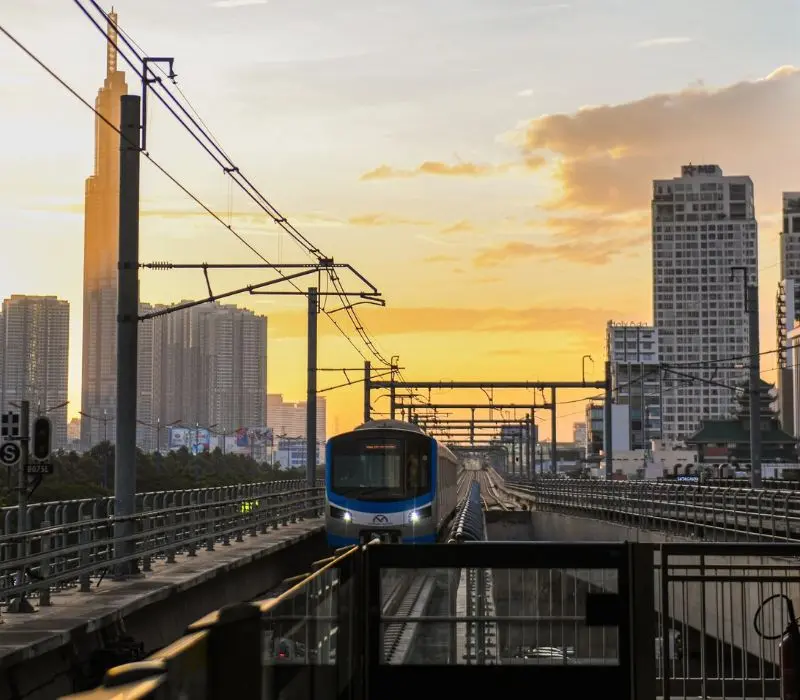 Xu hướng check-in ga An Phú, góc chụp đậm chất Thái Lan