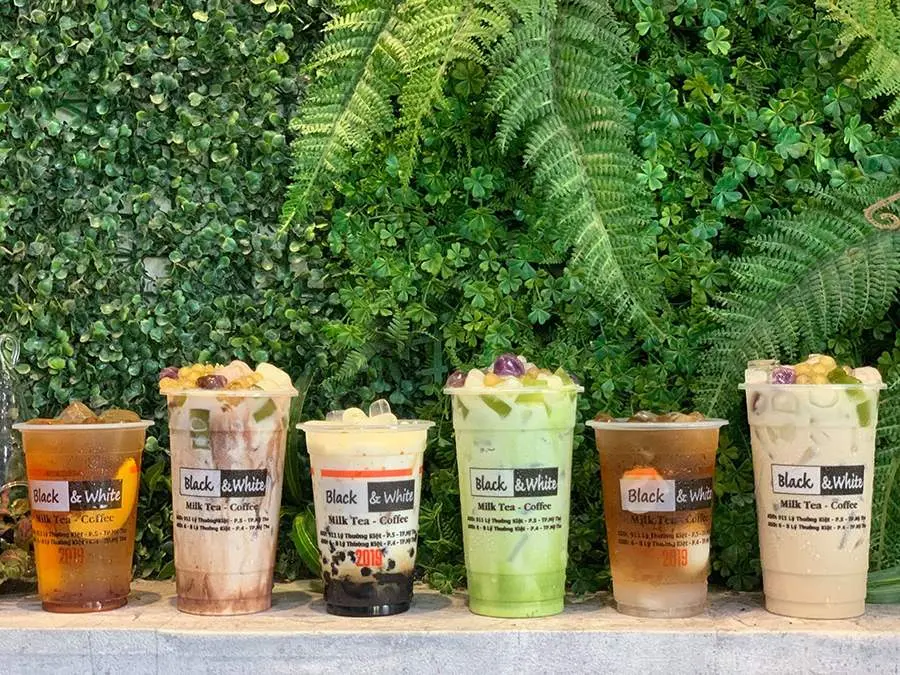 Black and White Milktea Coffee, qu&aacute;n c&agrave; ph&ecirc; với thực đơn đa dạng v&agrave; hấp dẫn 2