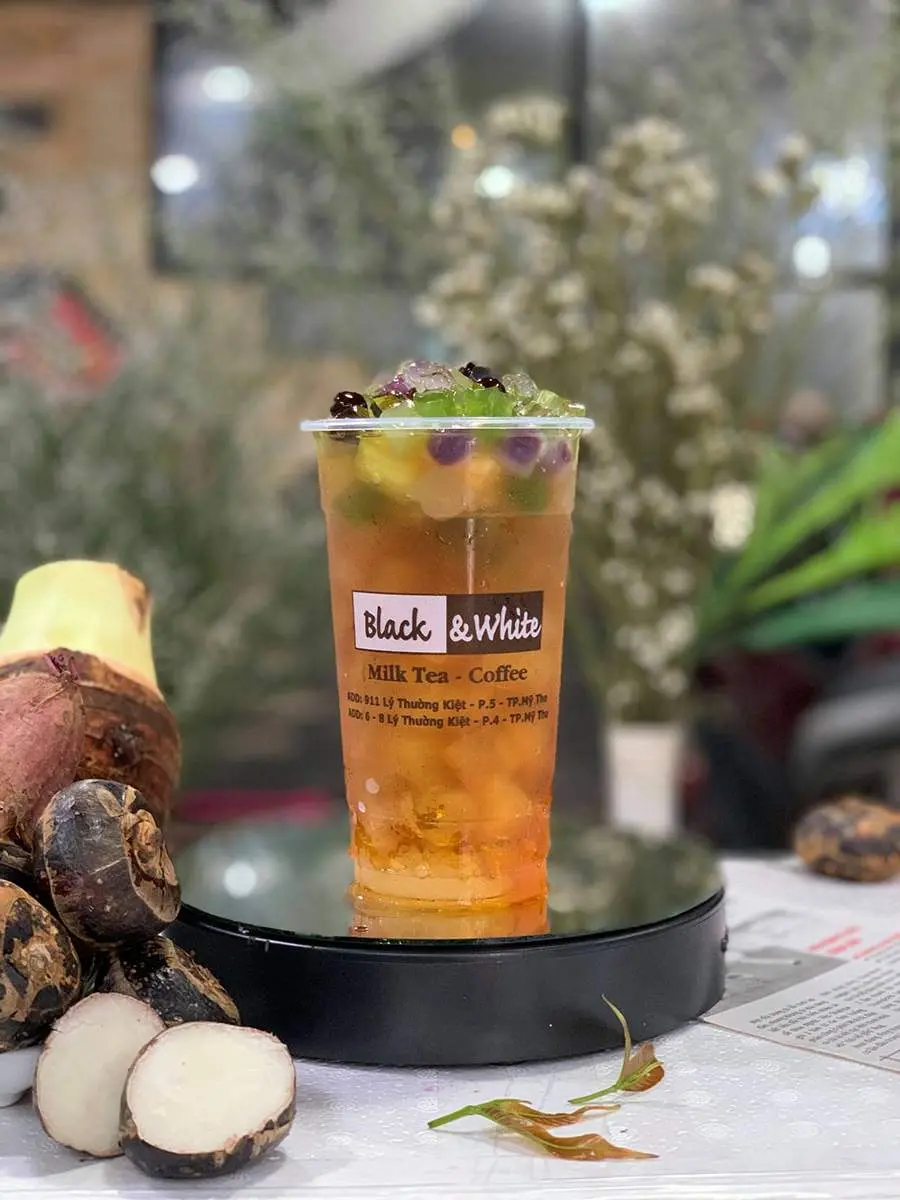 Black and White Milktea Coffee, qu&aacute;n c&agrave; ph&ecirc; với thực đơn đa dạng v&agrave; hấp dẫn 5
