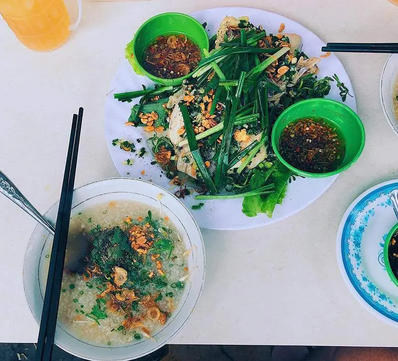 Ch&aacute;o c&aacute; l&oacute;c rau đắng, thức qu&agrave; qu&ecirc; khiến bao người thương nhớ 6