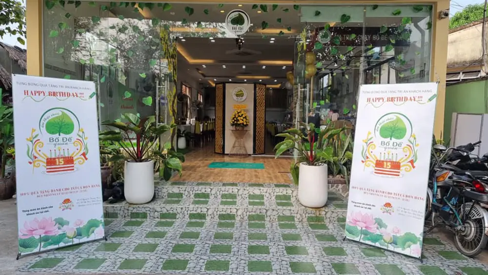 Thưởng thức hương vị ngon bổ rẻ tại Quán hủ tiếu chay Bồ Đề 2