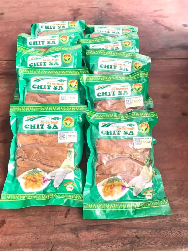 Củ cải muối Chịt Sa, m&oacute;n ngon b&igrave;nh dị của Tr&agrave; Vinh 8