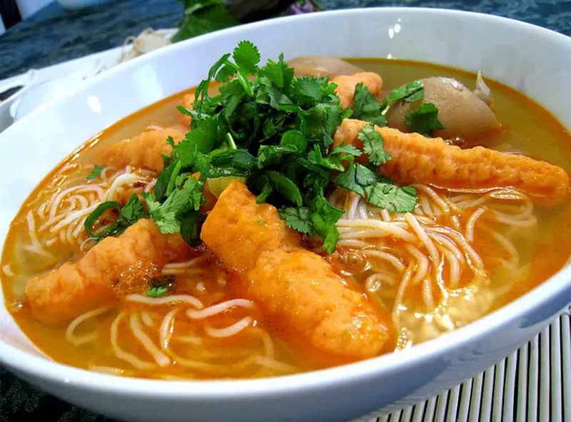 M&ecirc; mẩn m&oacute;n b&uacute;n su&ocirc;ng Tr&agrave; Vinh độc lạ m&agrave; ngon nức tiếng 5