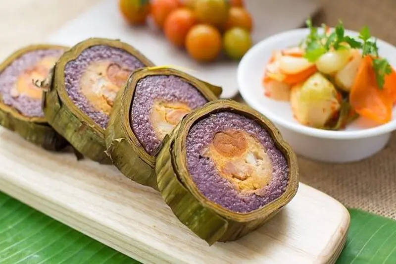 Thưởng thức đặc sản b&aacute;nh t&eacute;t Tr&agrave; Cu&ocirc;n vang danh Xứ dừa s&aacute;p 2