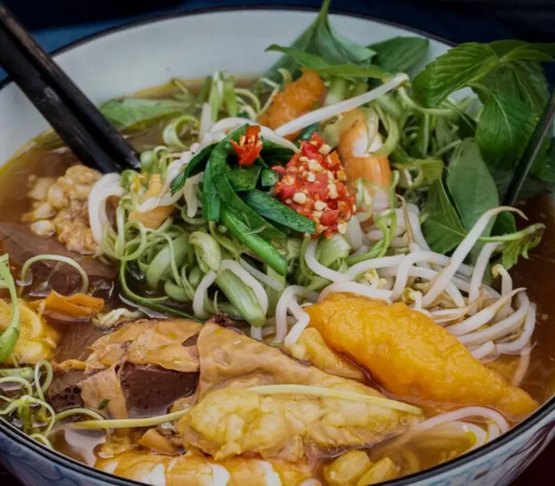 Mê mẩn món bún suông Trà Vinh độc lạ mà ngon nức tiếng