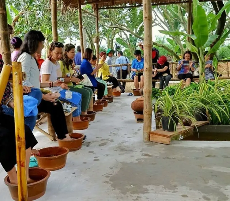 Cồn H&ocirc;: Một ng&agrave;y sống xanh, sống chậm giữa s&ocirc;ng nước 11