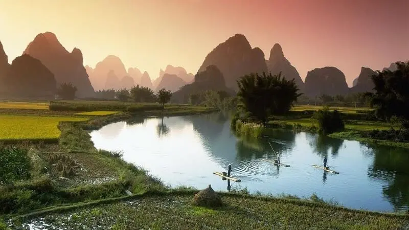 Thi&ecirc;n đường Quảng T&acirc;y Trung Quốc hữu t&igrave;nh giữa nh&acirc;n gian 12