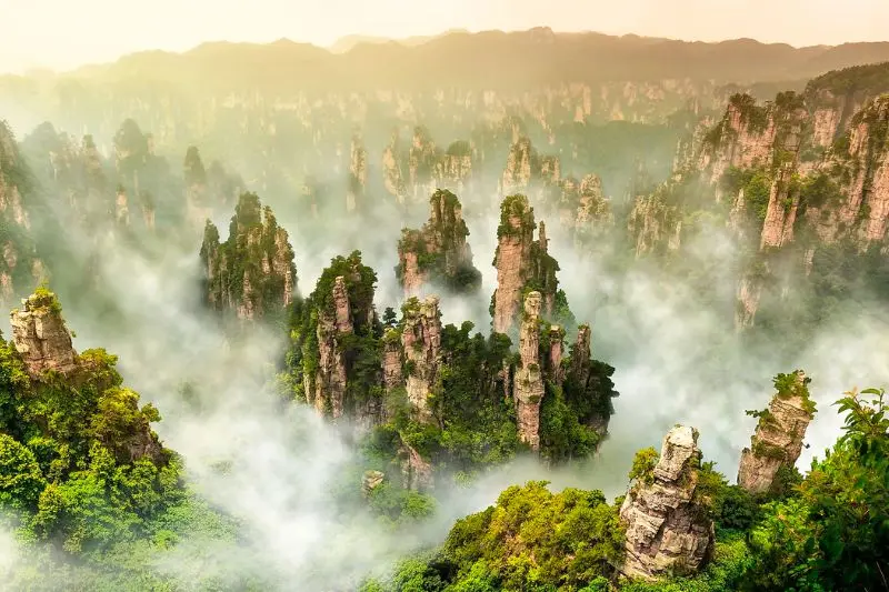 Vũ Lăng Nguy&ecirc;n ti&ecirc;n cảnh trần gian tại Trương Gia Giới 2