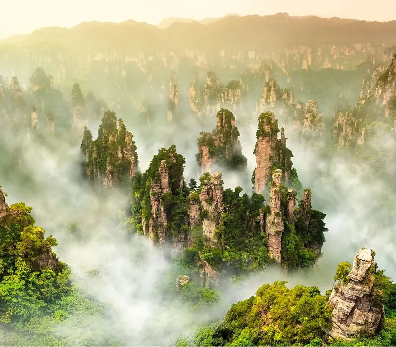Vũ Lăng Nguyên tiên cảnh trần gian tại Trương Gia Giới
