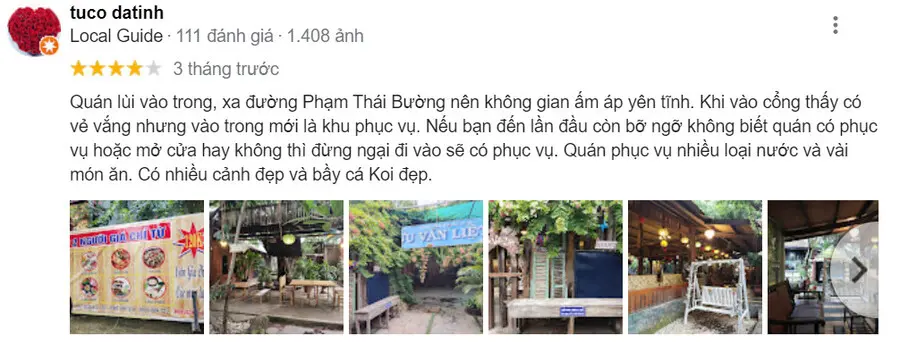 Check in Robusta Koi Garden, qu&aacute;n cafe c&oacute; hồ c&aacute; Koi đẹp m&ecirc; ly 14