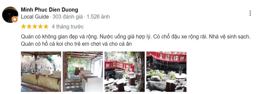 Check in Robusta Koi Garden, qu&aacute;n cafe c&oacute; hồ c&aacute; Koi đẹp m&ecirc; ly 13