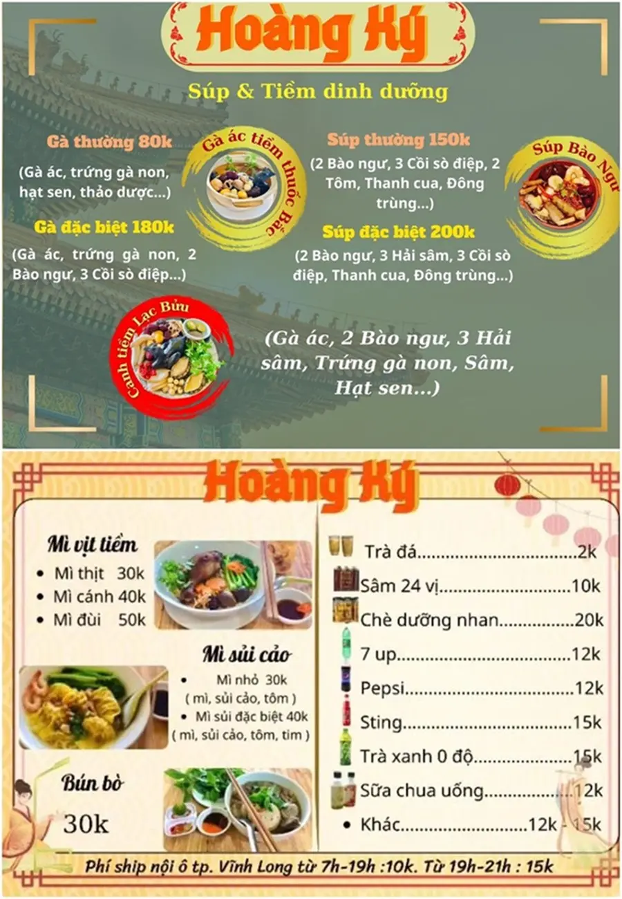 Gh&eacute; Ho&agrave;ng K&yacute; Vĩnh Long, thưởng thức ẩm thực bồi bổ sức khỏe 3