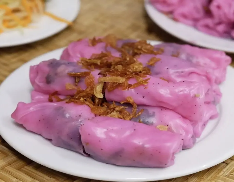 Kh&aacute;m ph&aacute; m&oacute;n B&aacute;nh tr&aacute;ng nem C&ugrave; Lao Lục Sĩ mềm dẻo, thơm ngon 4
