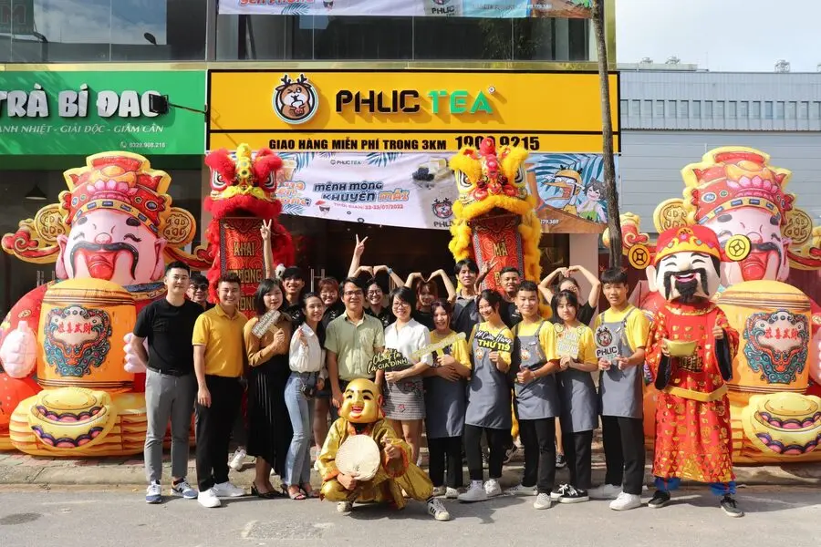 Kh&aacute;m ph&aacute; Tr&agrave; Sữa Ph&uacute;c Tea Vĩnh Long ngọt ng&agrave;o đốn tim giới trẻ 3