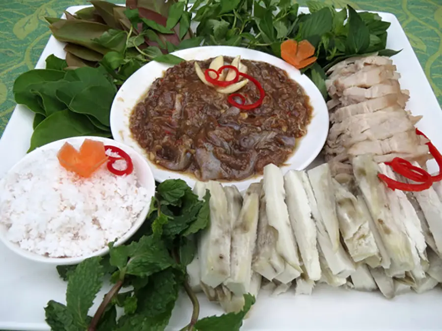 Khoai lang chấm mắm sống, đặc sản độc lạ của người miền T&acirc;y 2