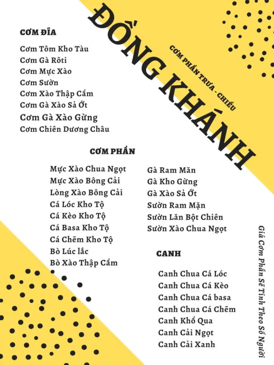 Tiệm Ăn Đồng Kh&aacute;nh Vĩnh Long, phục vụ c&aacute;c m&oacute;n điểm t&acirc;m s&aacute;ng v&agrave; cơm phần 3