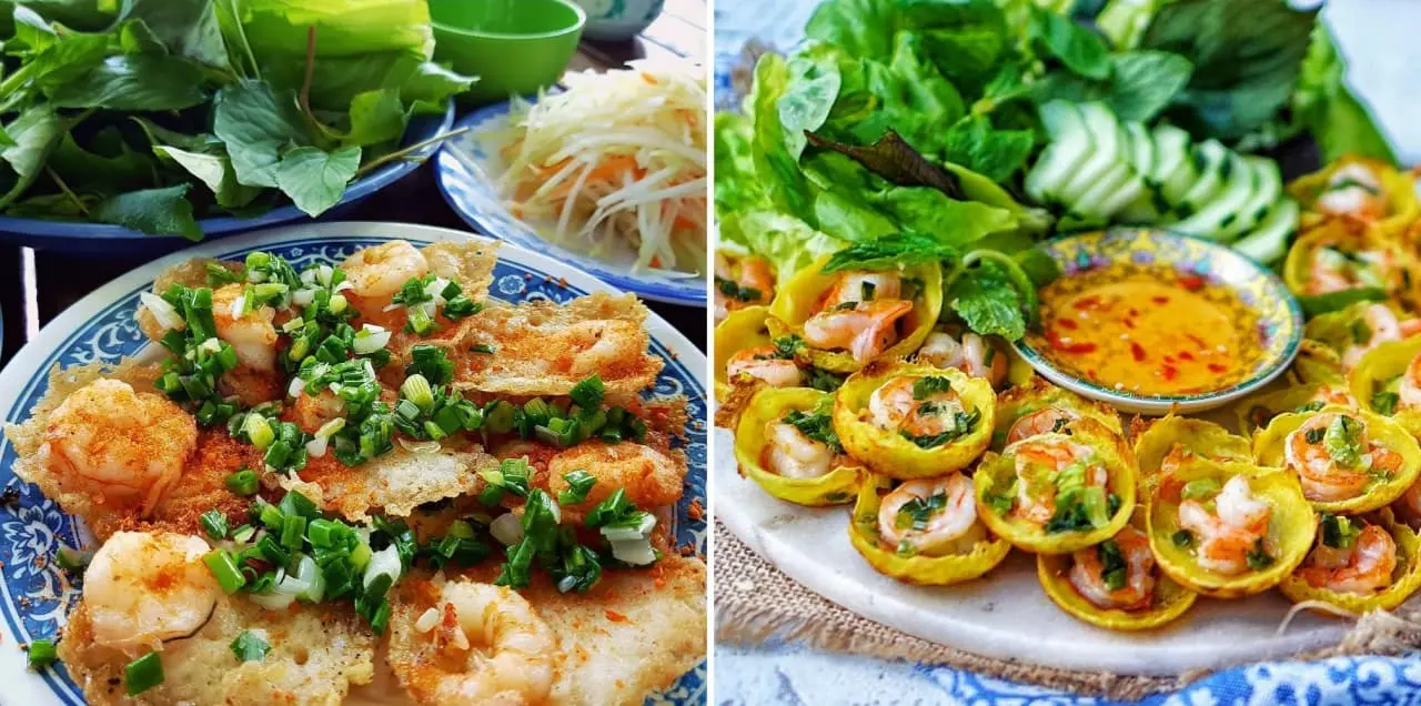 Bánh khọt Vũng Tàu - Liêu xiêu trước vị ngon đậm đà của món bánh khọt 2