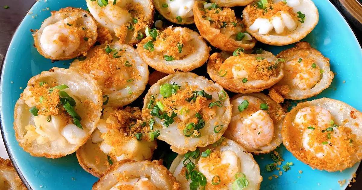 Bánh khọt Vũng Tàu - Liêu xiêu trước vị ngon đậm đà của món bánh khọt 4