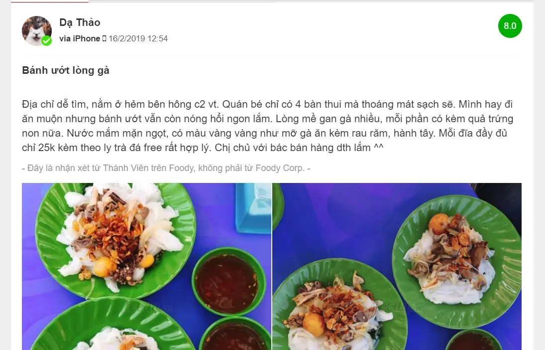 B&aacute;nh ướt l&ograve;ng g&agrave; C&ocirc; Nh&atilde; - Đặc sản th&agrave;nh phố biển Vũng T&agrave;u vạn người m&ecirc; 10