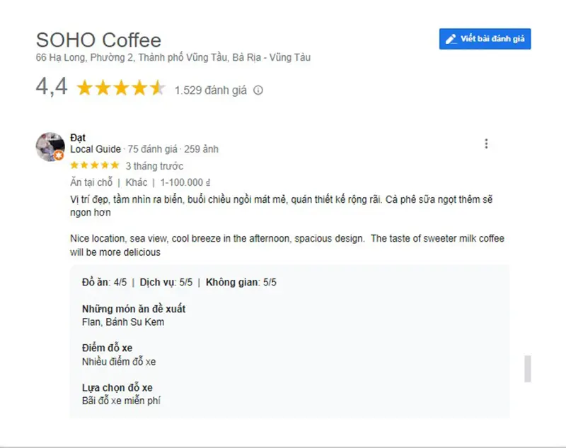Check-in Soho Coffee, qu&aacute;n c&agrave; ph&ecirc; hot nhất Vũng T&agrave;u 17