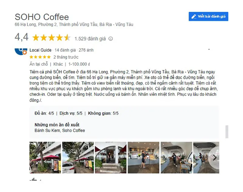 Check-in Soho Coffee, qu&aacute;n c&agrave; ph&ecirc; hot nhất Vũng T&agrave;u 14
