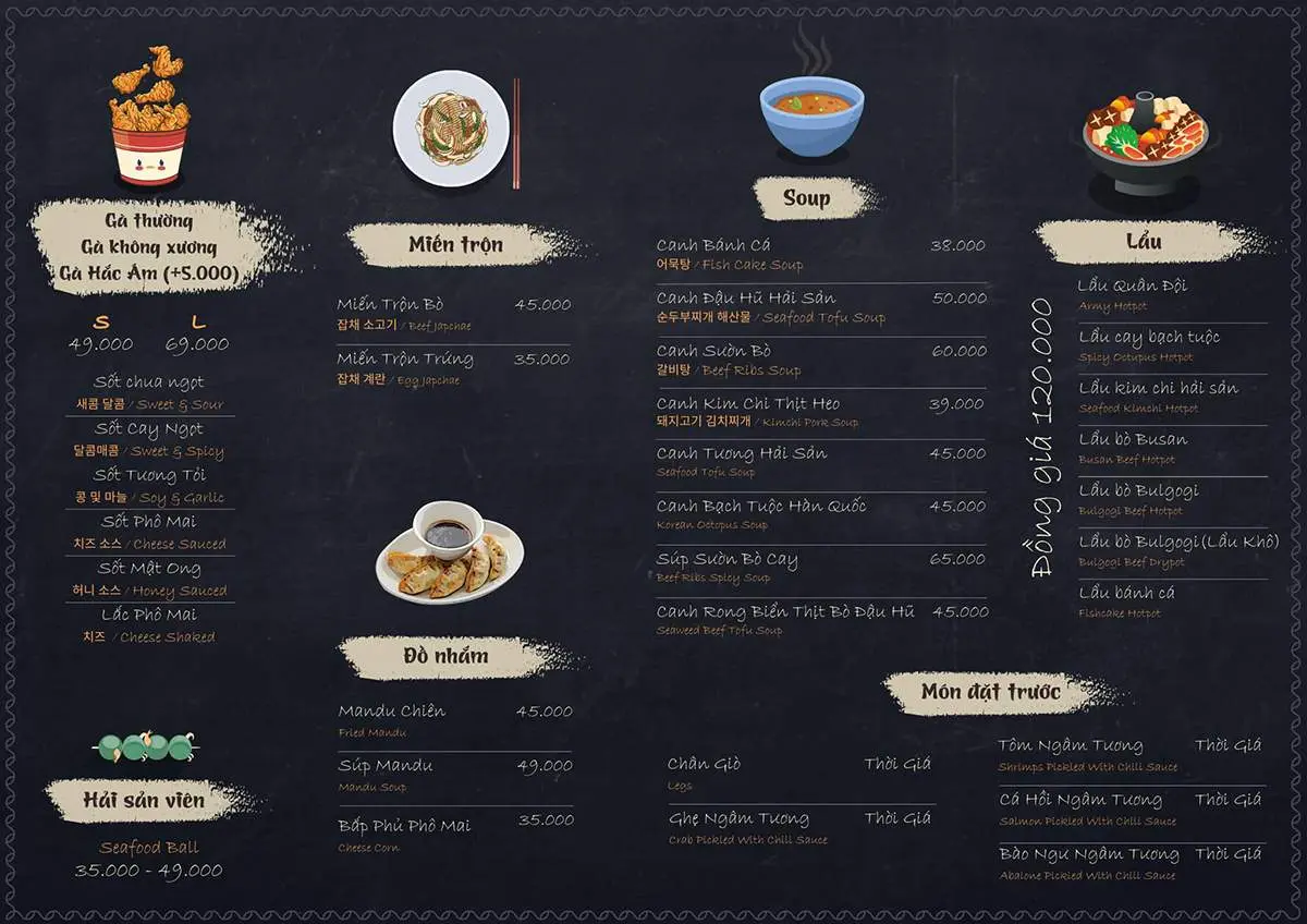 Gangnam Street Food Vũng T&agrave;u - Nơi thưởng thức ẩm thực b&igrave;nh d&acirc;n H&agrave;n Quốc 3