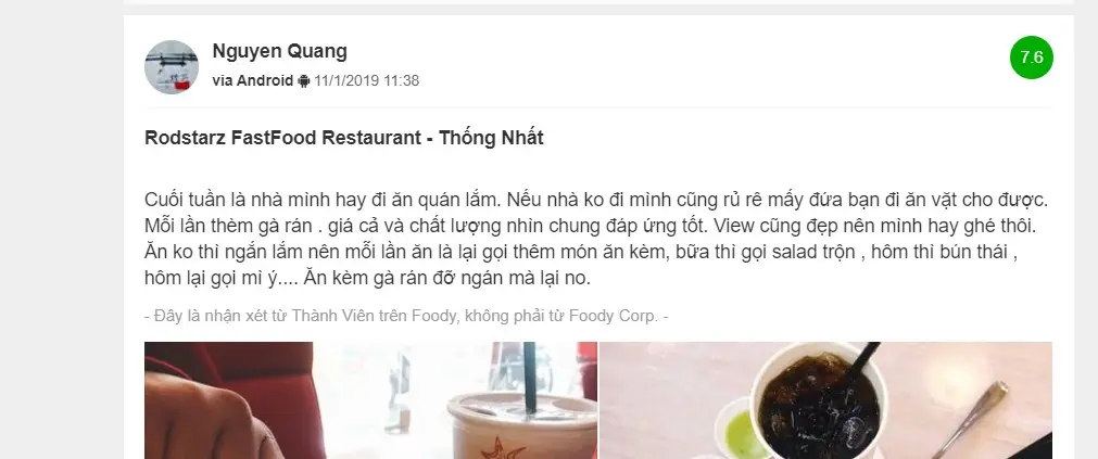Rodstarz FastFood Vũng T&agrave;u &ndash; Cửa h&agrave;ng thức ăn nhanh mang hương vị truyền thống 8