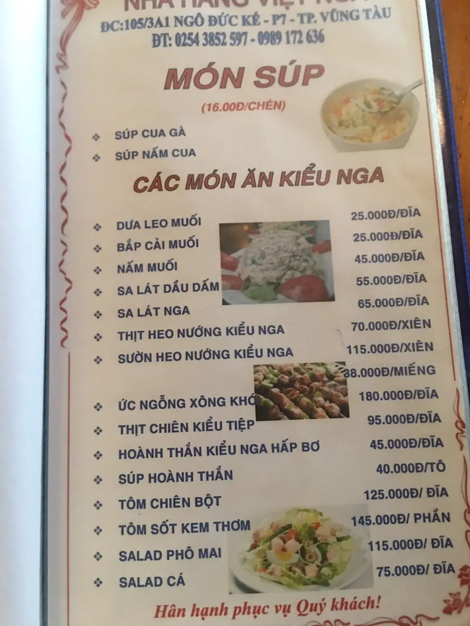 Viet Nga Restaurant Vung Tau &ndash; Ẩm thực nước Nga tại Vũng T&agrave;u c&oacute; g&igrave; đặc biệt? 9