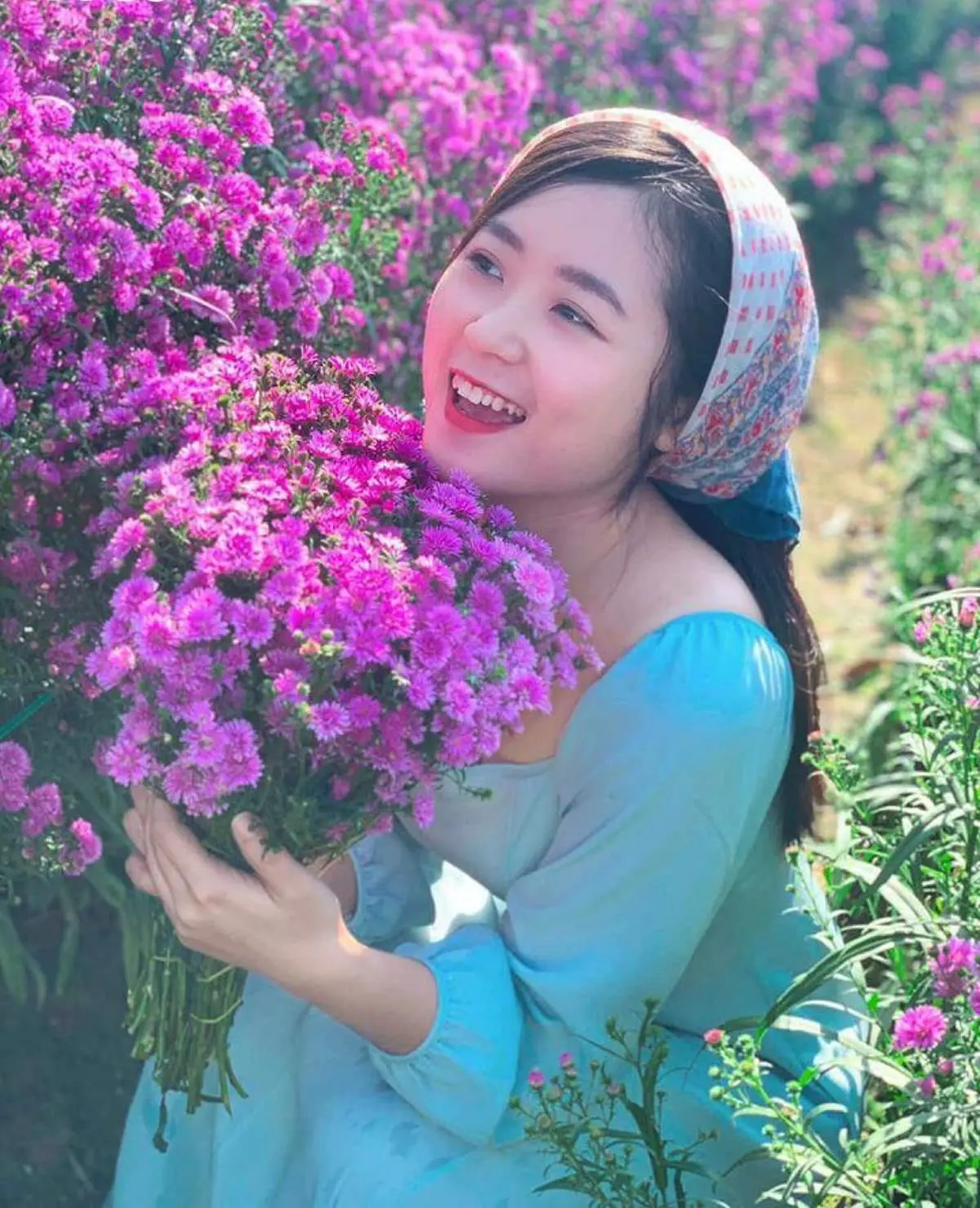 Nhẹ nh&agrave;ng một v&ugrave;ng trời t&iacute;m mộng mơ với sắc m&agrave;u của vườn hoa thạch thảo Vũng T&agrave;u 16