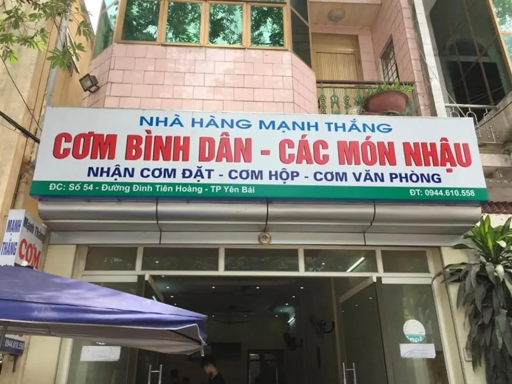 Đến Nhà hàng Mạnh Thắng thưởng thức ẩm thực chuẩn vị