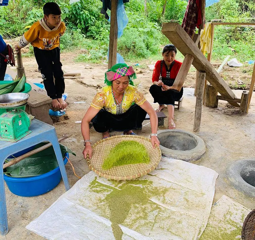 Hương cốm T&uacute; Lệ ng&agrave;y m&ugrave;a - Thức qu&agrave; ch&acirc;n phương của người Th&aacute;i 6