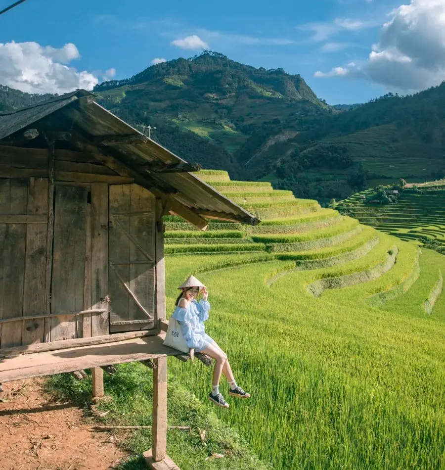 Lang thang M&ugrave; Cang Chải kh&aacute;m ph&aacute; bức tranh T&acirc;y Bắc đẹp ngẩn ngơ 8