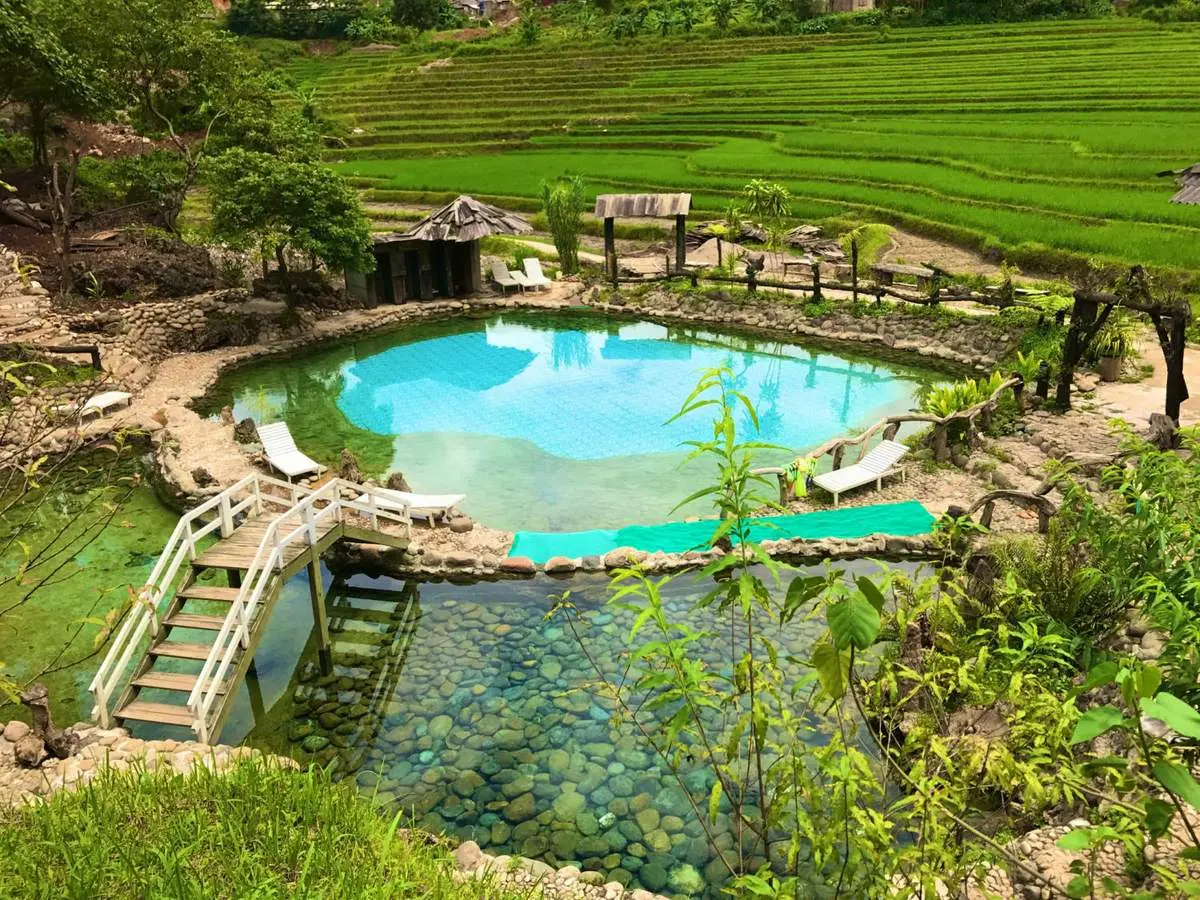 Kinh nghiệm đi suối nước n&oacute;ng Trạm Tấu những ng&agrave;y đầu đ&ocirc;ng 3